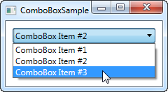 一个简单的ComboBox控件